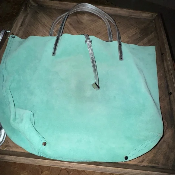 Tiffany & Co. Aqua and Silver Tote Bag Set - Picture 10 of 16